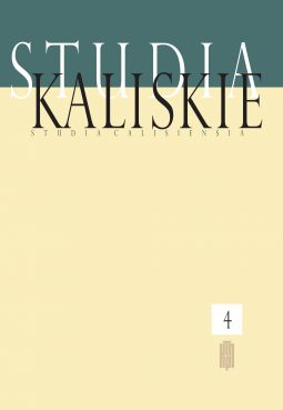 Studia Kaliskie tom IV
